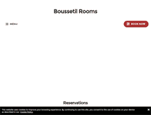 Tablet Screenshot of boussetilrooms.gr